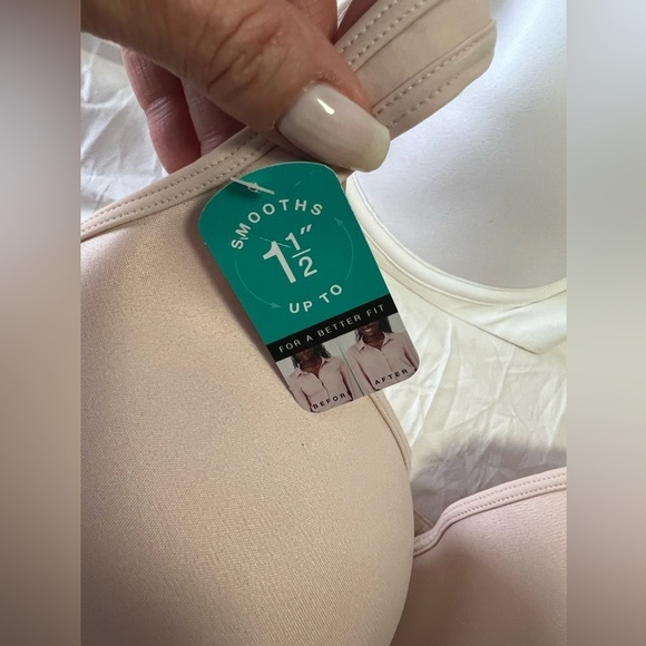 Bali Lot | (2) Comfort Minimizer Bra 42DDD Nude White | Smooth Silhouette - Picture 4 of 6